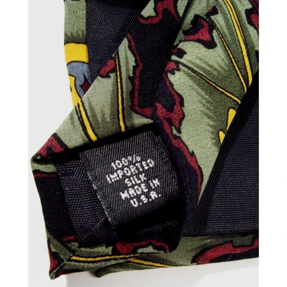 Men's Grateful Dead Devil's Friend First Set Silk Neck Tie, 1996‎